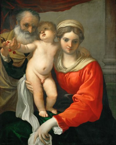 Madonna of the Cherries by Annibale Carracci